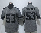Nike Limited San Francisco 49ers #53 Bowman Men's Stitched Gridiron Gray Jerseys,baseball caps,new era cap wholesale,wholesale hats
